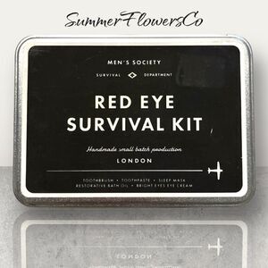 Men’s Society Red Eye Survival Travel Kit